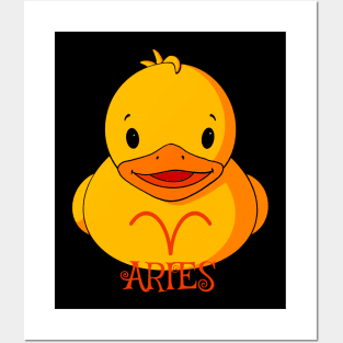 Aries Rubber Duck Posters and Art